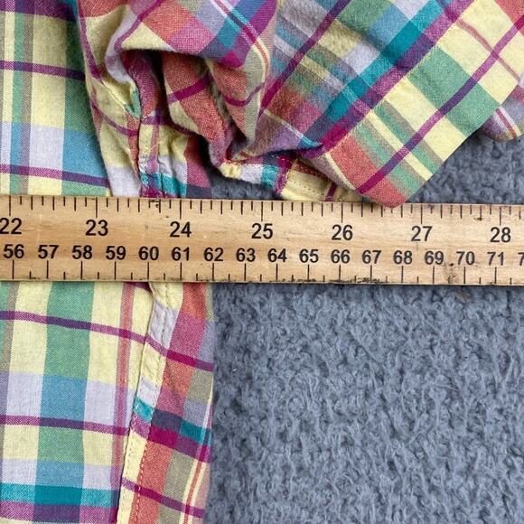 VTG Ralph Lauren Blake Button Shirt Men's Large Preppy Plaid Causal Classic - Picture 6 of 8